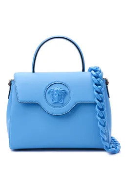 Женская голубая сумка la medusa medium VERSACE купить в интернет-магазине  ЦУМ, арт. DBFI039/DVIT2T