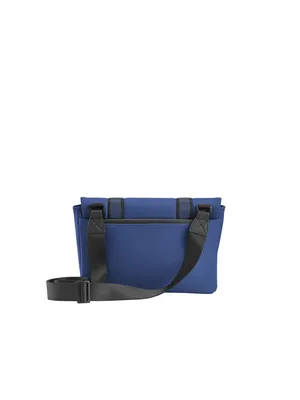Классическая сумка Olga из натуральной зернистой кожи синего цвета - купить  в интернет-магазин Fiore Bags