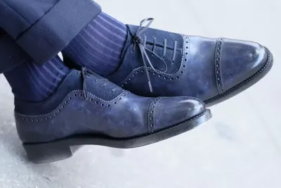 How To Style Your Blue Shoes - Part 1: Suits - The Shoe Snob