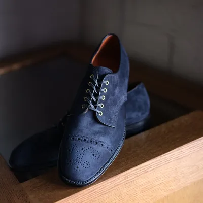 Alden x Brogue \"Blue Suede Shoes\" – BROGUE