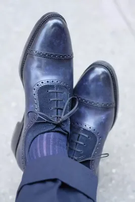 How To Style Your Blue Shoes - Part 1: Suits - The Shoe Snob