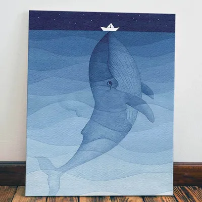 Игрушка для купания \"Водоплавающие\", синий кит