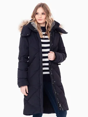 Женский темно-синий пуховик Woolrich SCFWWOU0512FRUT0573-324 — Charisma