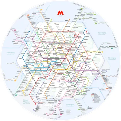 Moscow Metropolitan - Schemes and Maps Archive