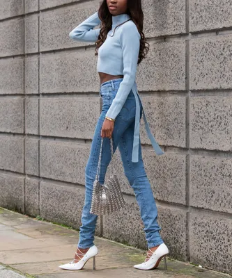 Classic High Waist Skinny Jeans - Light Blue Wash | Fashion Nova, Jeans |  Fashion Nova