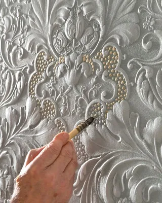 Обои Lincrusta со склада в Москве | Paintable wallpaper, Wall murals diy,  Embossed wallpaper