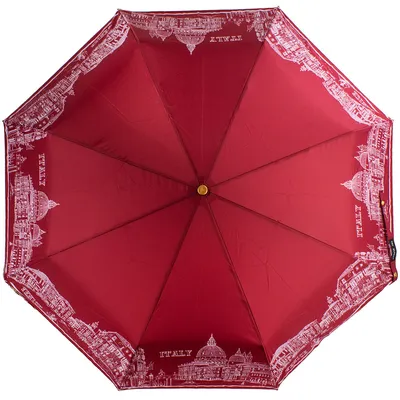 Купить Автоматический женский зонт Три Слона, красный по самой доступной  цене от SuperSumka 1567057363 😊