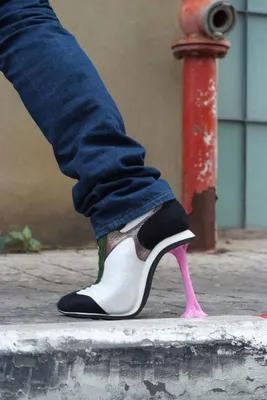 Необычные туфли | Unique high heels, Heels, Funny shoes