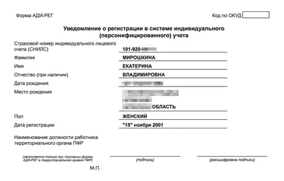 Получить СНИЛС в 2022 году: в МФЦ, В ПФР, у работодателя