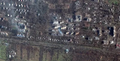 Появились снимки Бахмута, сделанные со спутника: до боёв и сейчас | Новости  Беларуси | euroradio.fm