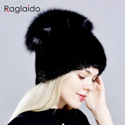Женские зимние шапки из мутона, купить недорого в Москве - DianaFurs