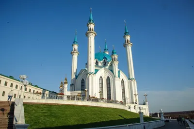 Фото главной соборной мечети Нур-Султана (Астаны)