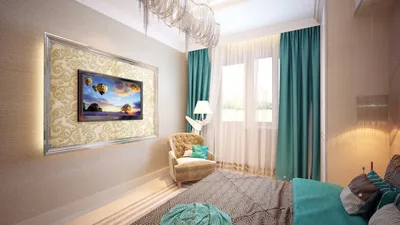 Сочетание штор и обоев по цвету (фото) в спальню, гостиную или зал