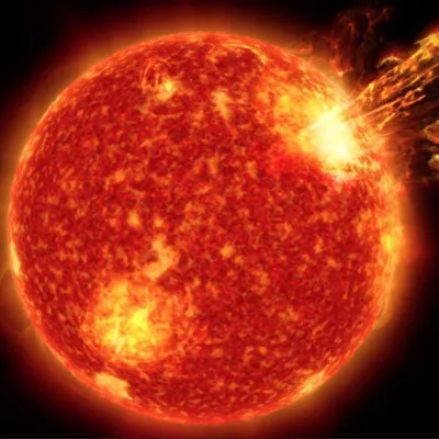 Ученые зафиксировали новую мощнейшую вспышку на Солнце