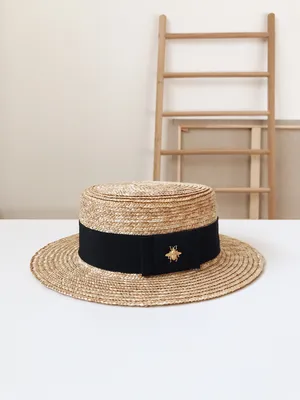 Женская желтая соломенная шляпа LORO PIANA купить в интернет-магазине ЦУМ,  арт. FAL6521