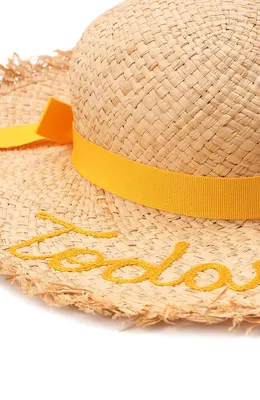 Соломенная шляпа IL TRENINO детская желтого цвета — купить в  интернет-магазине ЦУМ, арт. 22 8026