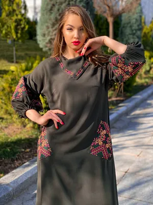 Фасоны туркменских платьев - 90 фото