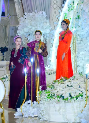 Фасоны туркменских платьев (96 фото)