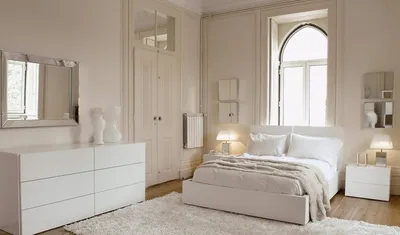 Белая спальня: 100 фото модных идей и тенденций дизайна