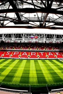 Обои Стадион «Спартак», футбол, Москва, Россия 1125x2436 iPhone 11 Pro/XS/X  Изображение