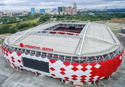 Открытие Арена» – домашний стадион ФК «Спартак» - YouTube