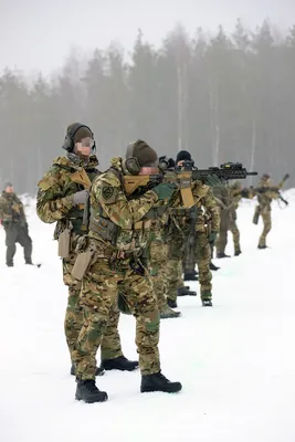 Эстонский спецназ перевооружается на новые автоматы и пистолеты