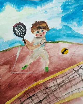 Спорт глазами детей рисунки - 71 фото