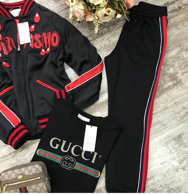 Женский спортивный костюм Gucci Spiritismo черный (арт. VM-4878) |  Интернет-магазин Vanity Mall