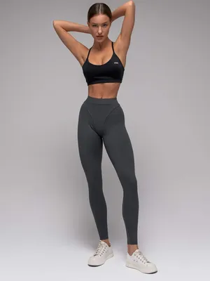 Спортивные леггинсы с контрастными полосами LEGGINGS COLOR BLOCK very peri  (фиолетовый) Giulia