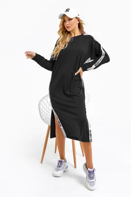 Спортивные платья с лампасами: купить недорого в интернет-магазине  issaplus.com
