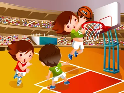 Спортивные игры картинки для детей - 29 фото