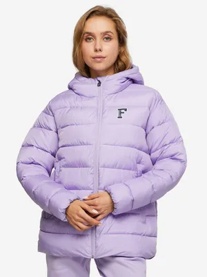 Куртка утепленная женская FILA лавандовый цвет — купить за 3999 руб. со  скидкой 50 %, отзывы в интернет-магазине Спортмастер