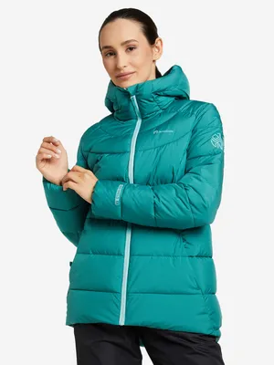 Куртка утепленная женская Outventure сине-зеленый цвет — купить за 4499  руб. со скидкой 50 %, отзывы в интернет-магазине Спортмастер