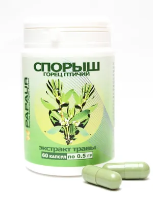 Спорыш. Экстракт травы 100%. PAPAUR 15760982 купить в интернет-магазине  Wildberries