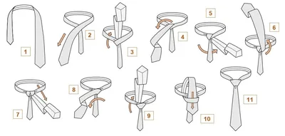 5 самых изысканных способов завязать галстук - Блог - Albione