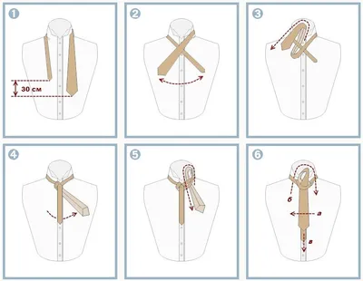 Способы завязывания галстука фотографии