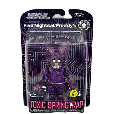 Активная фигурка ФНАФ Токсичный Спрингтрап (Springtrap) - Five Nights at  Freddy's, Funko - купить в Москве с доставкой по России | Интернет-магазин  детских товаров Barboskin.ru