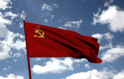 Обои Небо, Флаг, СССР, Флаг СССР картинки на рабочий стол, раздел текстуры  - скачать