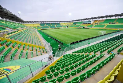 На стадионе «Анжи Арена» снимают газон - Чемпионат