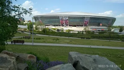 Донбасс Арена сейчас, 2022, фото, Донецк, разрушения, вместимость, кто на  ней играет - 24 мая 2022 - Sport24