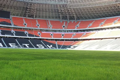 Глава футбольного союза ДНР - о состоянии \"Донбасс Арены\": поле - хоть  сейчас выходить и играть