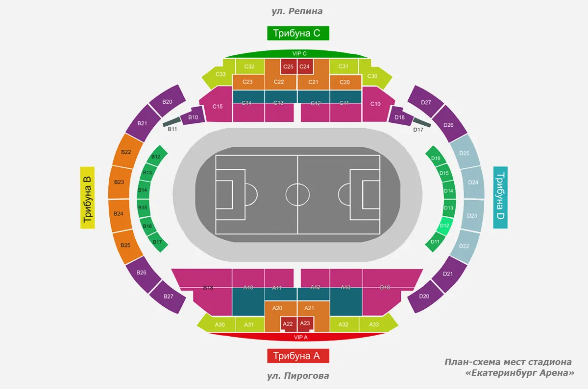 Екатеринбург арена схема. Схема стадиона Екатеринбург Арена. Екатеринбург Арена схема секторов. Стадион Екатеринбург Арена схема мест. Центральный стадион Екатеринбург сектора.