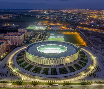 Стадион ФК «Краснодар» | Реализованные проекты компании Энерготэк