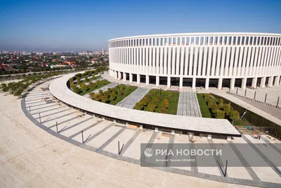 Как выглядит новый стадион в Краснодаре, который строит Галицкий? Фото и  видео