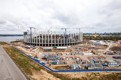 Стройтрансгаз | Стадион на 45000 зрительских мест к Чемпионату мира по  футболу в Нижнем Новгороде