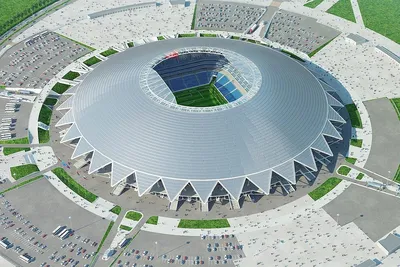 Стадион «Самара Арена». Чемпионат мира по футболу 2018 — РТ на русском