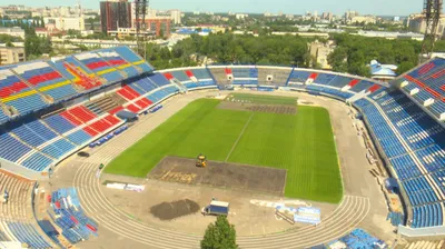 Как в Воронеже проходит реконструкция Центрального стадиона профсоюзов —  Интернет-канал «TV Губерния»