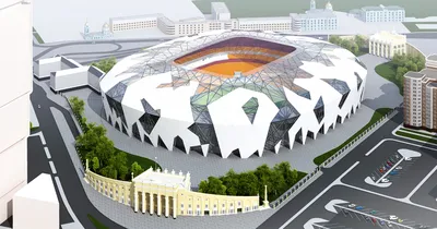 Экскурсия на стадион «Екатеринбург Арена» | Праздникс