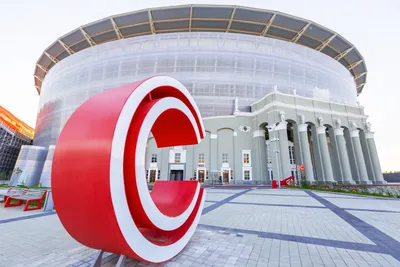 Журналисты «ОГ» оценили вид на поле «Екатеринбург Арены» со знаменитой  «выдвижной» трибуны-«уха»: Спорт: Облгазета