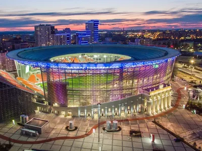 Схема трибун Центрального стадиона в Екатеринбурге - 24 Липня 2011 -  Стадіонні новини - арени та стадіони світу